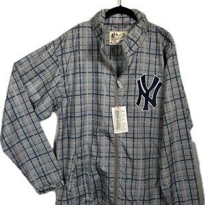 Men's Cooperstown Originals Mitchell & Ness Waterproof NY Yankees Jacket SZ XL